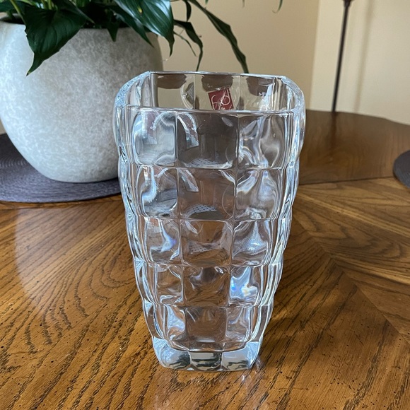 F&D lead free crystal vase - Picture 6 of 7